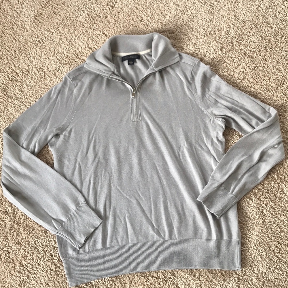 Men’s cashmere zip up